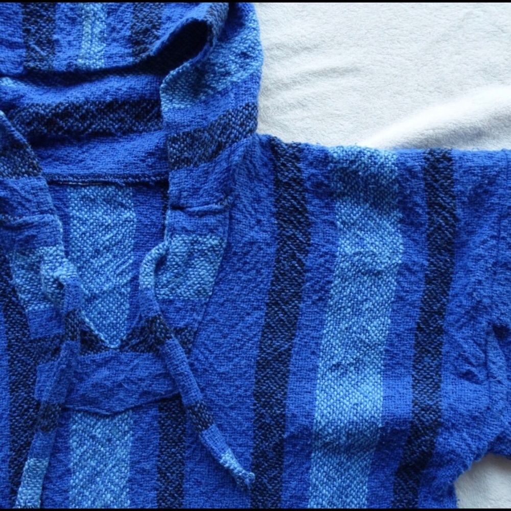 Blue Baja Pullover